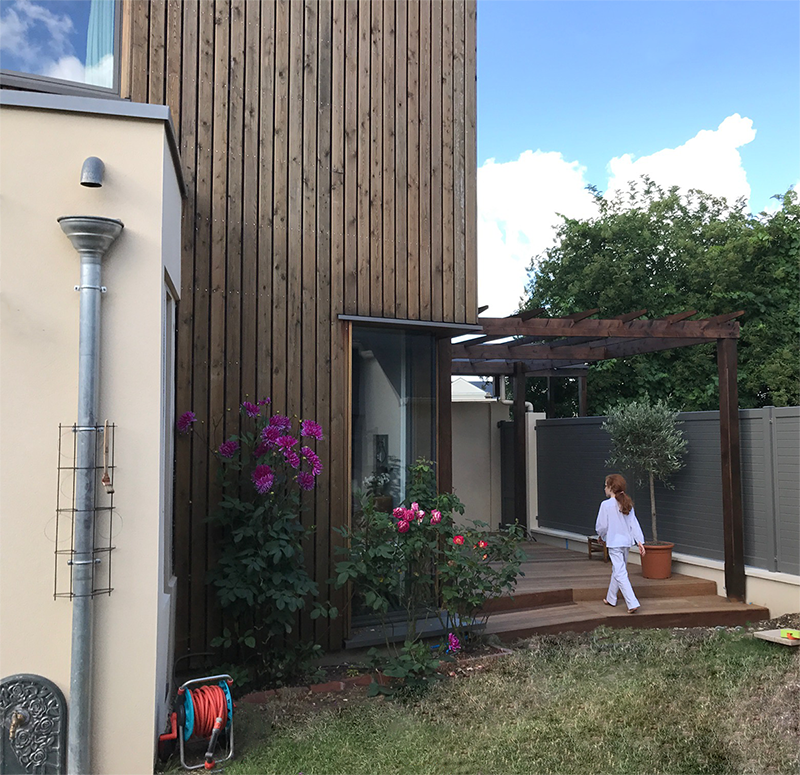 Surélévation & Extension d&rsquo;une maison individuelle – Châtillon (92)